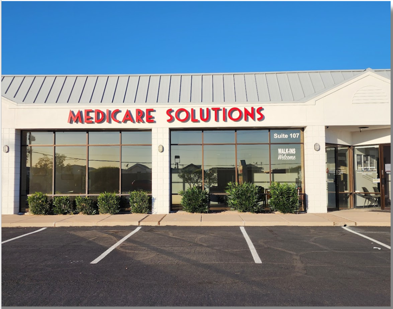 Impact Med Solutions storefront office in Mesa, Arizona, with walk-ins welcome